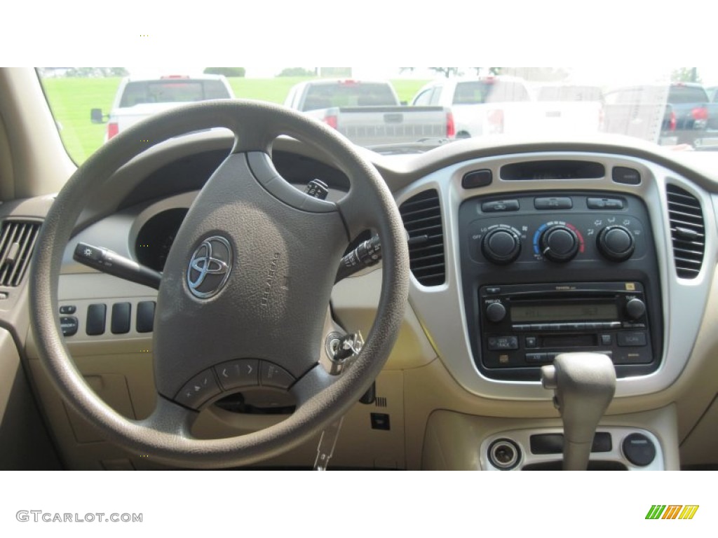 2006 Highlander V6 - Sonora Gold Metallic / Ivory Beige photo #18