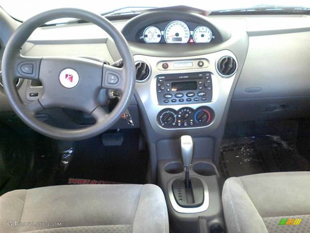 2005 Saturn ION 3 Sedan Gray Dashboard Photo #52348656