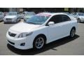 Super White 2009 Toyota Corolla S Exterior