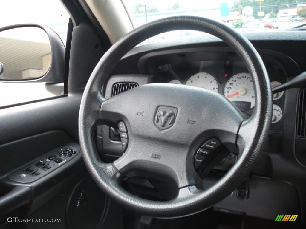 2003 Ram 1500 SLT Quad Cab 4x4 - Atlantic Blue Pearl / Dark Slate Gray photo #24