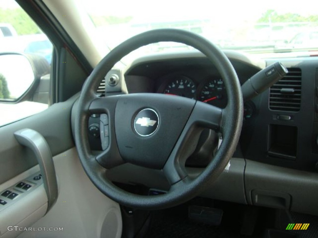 2008 Silverado 1500 Work Truck Crew Cab 4x4 - Victory Red / Dark Titanium photo #24