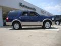 2007 Dark Blue Pearl Metallic Ford Expedition Eddie Bauer  photo #2