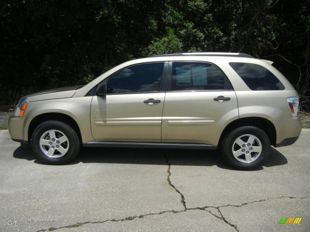 2007 Equinox LS - Sandstone Metallic / Light Cashmere photo #1