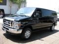 2008 Oxford White Ford E Series Van E150 XL Passenger  photo #3