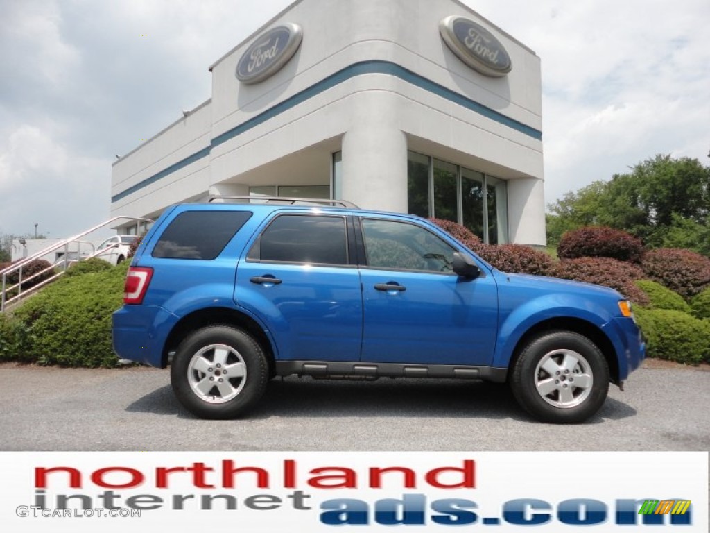 2012 Escape XLT - Blue Flame Metallic / Charcoal Black photo #1