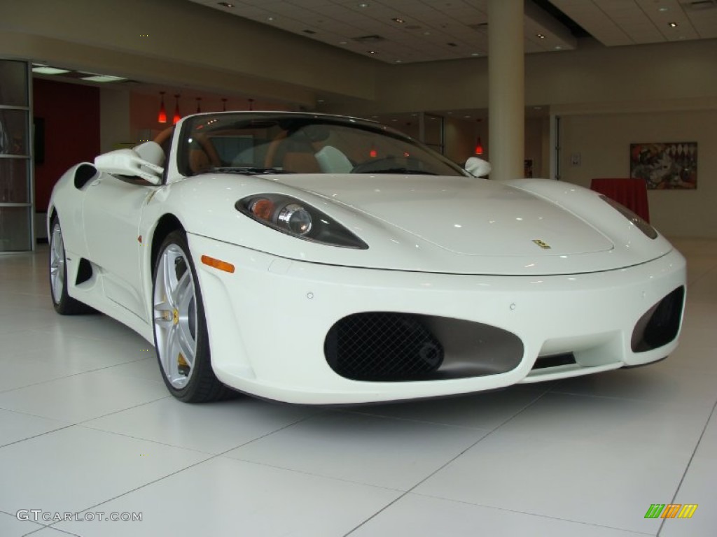 White 2008 Ferrari F430 Spider F1 Exterior Photo #52353402