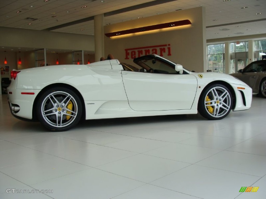 White 2008 Ferrari F430 Spider F1 Exterior Photo #52353414