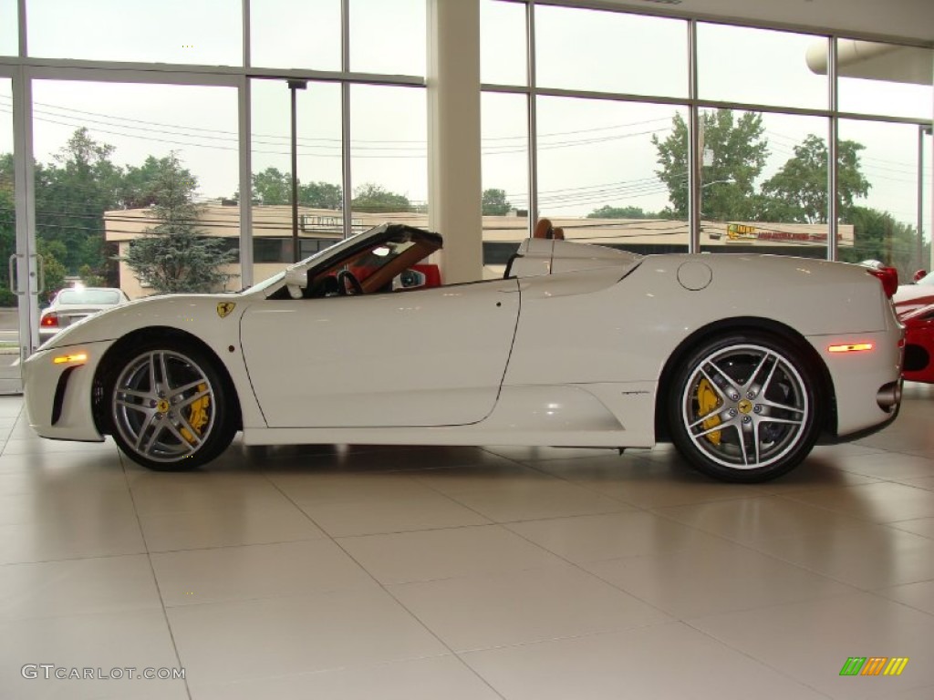 White 2008 Ferrari F430 Spider F1 Exterior Photo #52353513