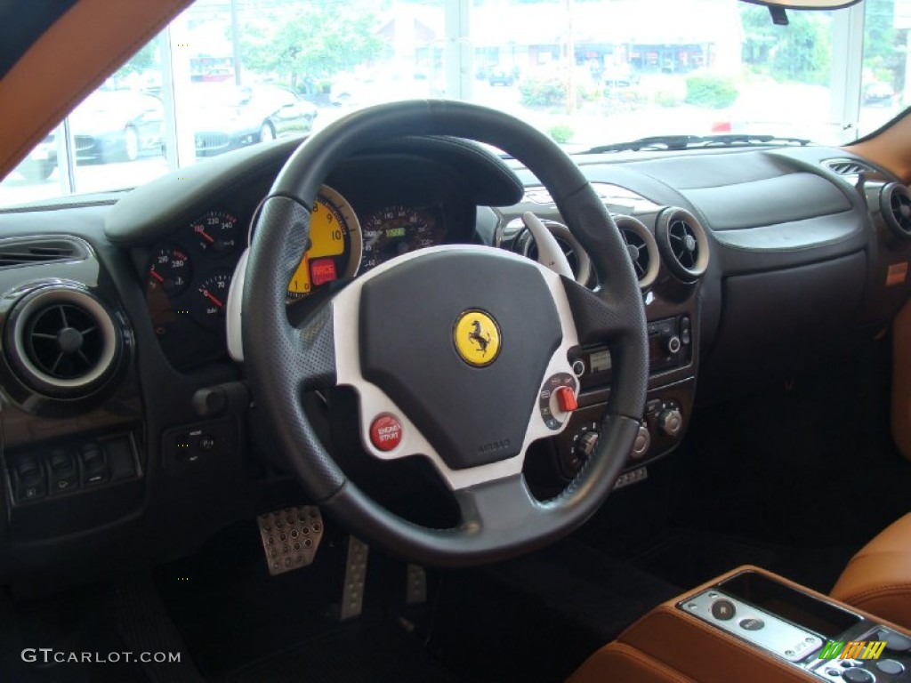 2008 Ferrari F430 Spider F1 Cuoio Dashboard Photo #52353741