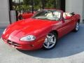 Carnival Red Metallic 1999 Jaguar XK XK8 Convertible Exterior