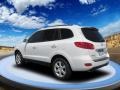 2007 Powder White Pearl Hyundai Santa Fe SE 4WD  photo #3