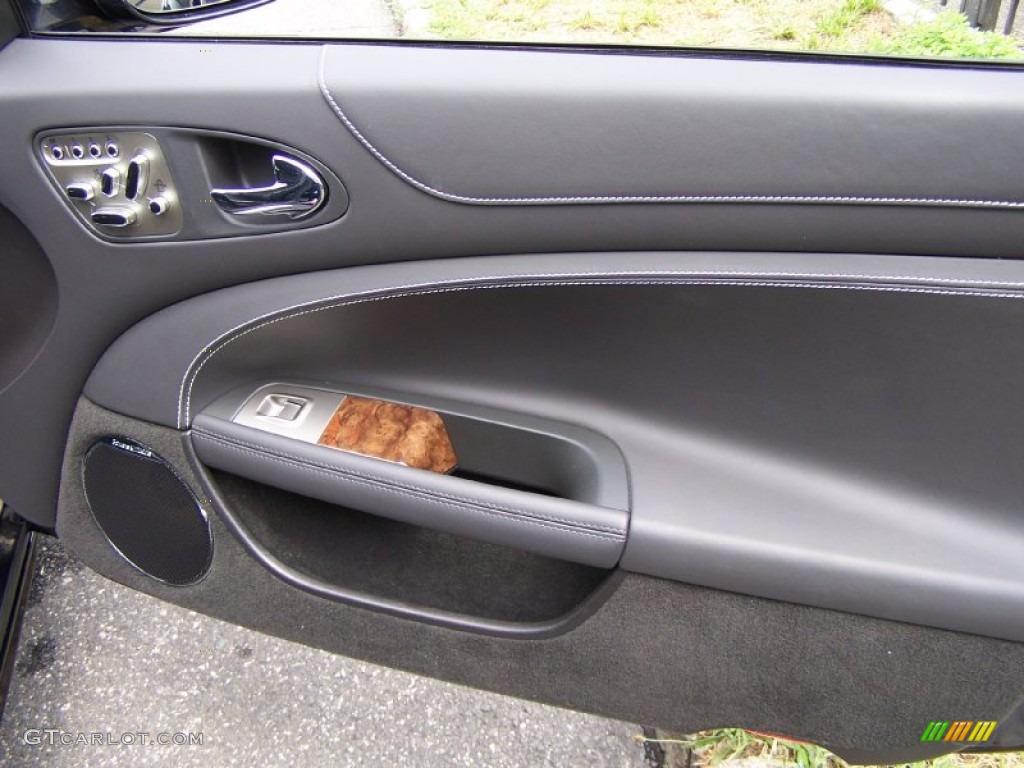 2011 Jaguar XK XK Coupe Warm Charcoal/Warm Charcoal Door Panel Photo #52353993