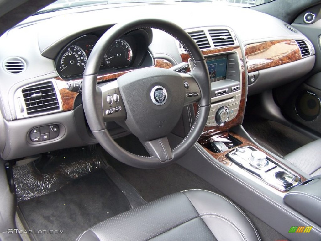 Warm Charcoal/Warm Charcoal Interior 2011 Jaguar XK XK Coupe Photo #52354116