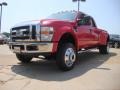 Red Clearcoat - F450 Super Duty Lariat Crew Cab 4x4 Dually Photo No. 7