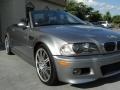 2004 Silver Grey Metallic BMW M3 Convertible  photo #3