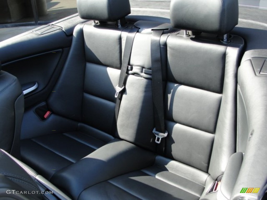Black Interior 2004 BMW M3 Convertible Photo #52354563