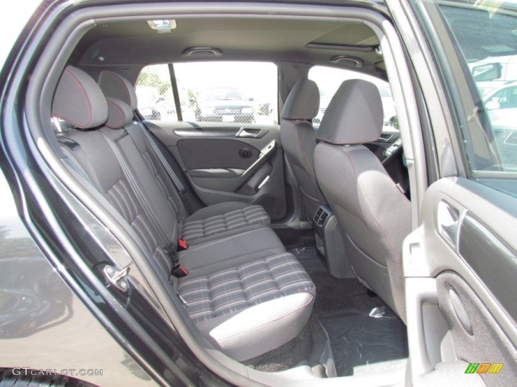 Interlagos Plaid Cloth Interior 2012 Volkswagen GTI 4 Door Photo #52355148
