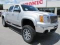 Pure Silver Metallic - Sierra 1500 SLE Crew Cab 4x4 Photo No. 1