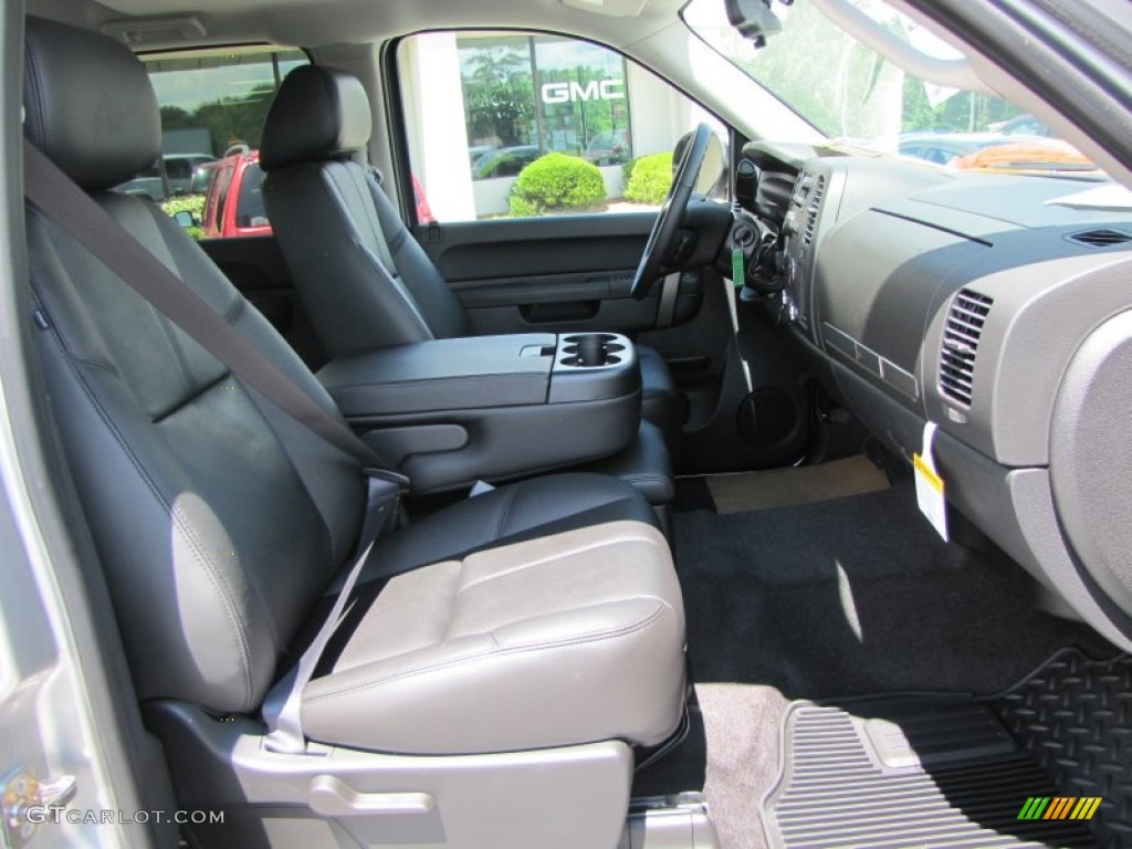 Ebony Interior 2011 GMC Sierra 1500 SLE Crew Cab 4x4 Photo #52355427