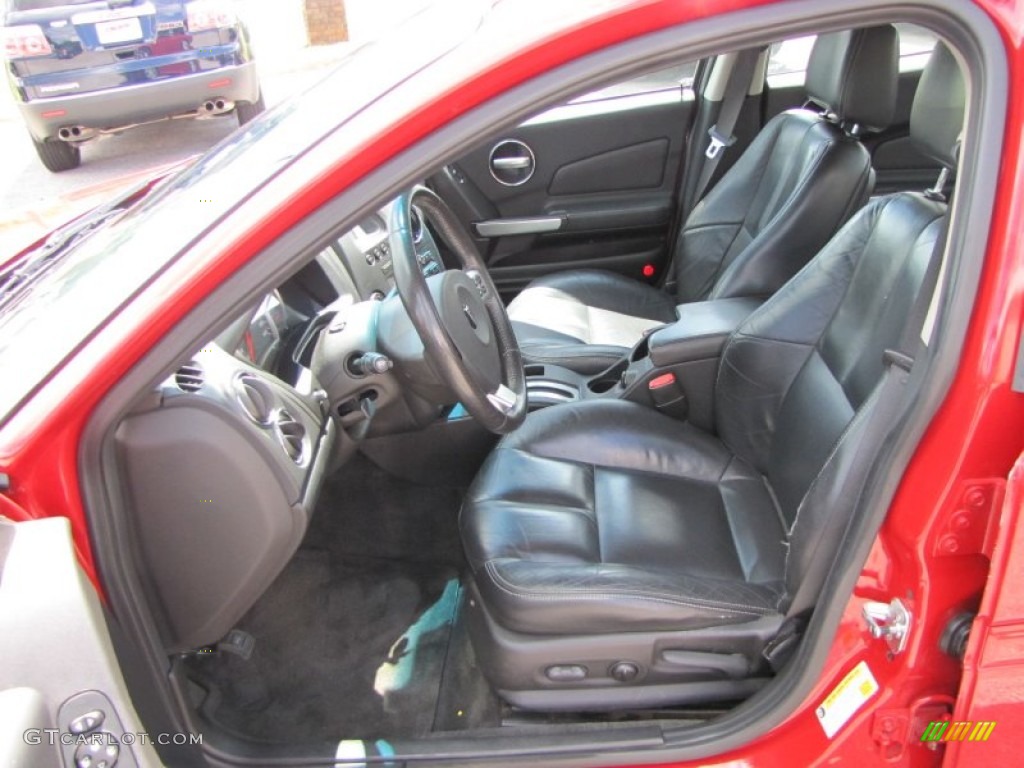 Ebony Interior 2008 Pontiac Grand Prix Sedan Photo #52356438