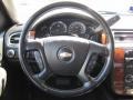 Ebony 2007 Chevrolet Silverado 2500HD LTZ Crew Cab 4x4 Steering Wheel