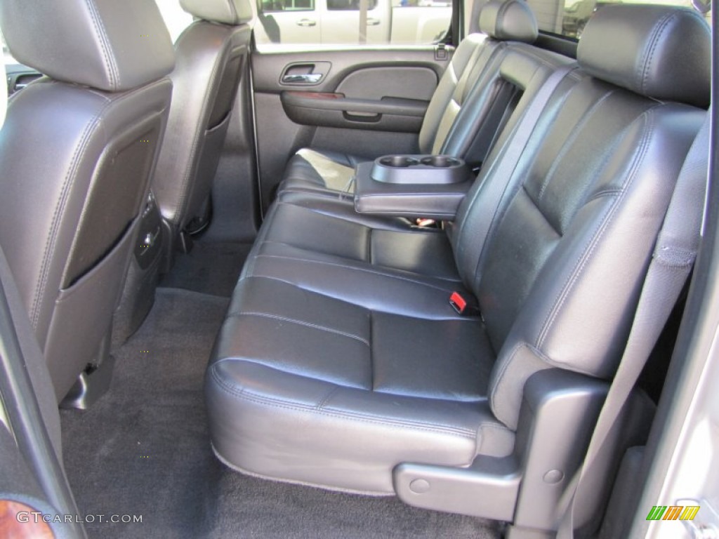 Ebony Interior 2007 Chevrolet Silverado 2500HD LTZ Crew Cab 4x4 Photo #52358004