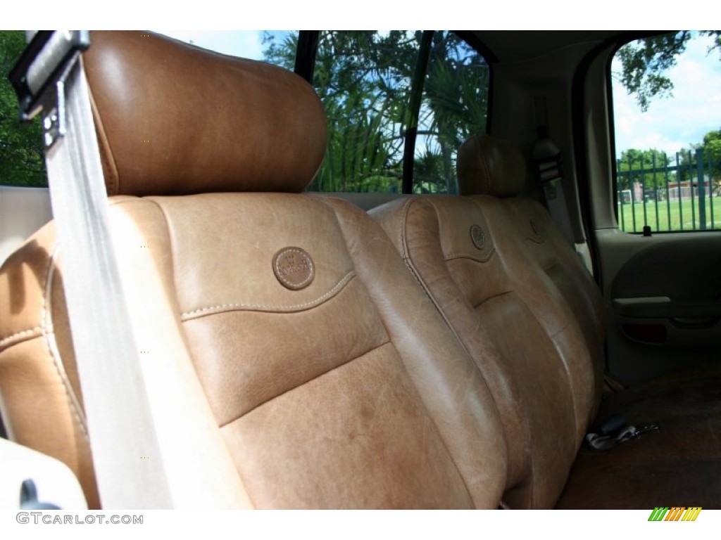 2003 F150 King Ranch SuperCrew 4x4 - Oxford White / Castano Brown Leather photo #52