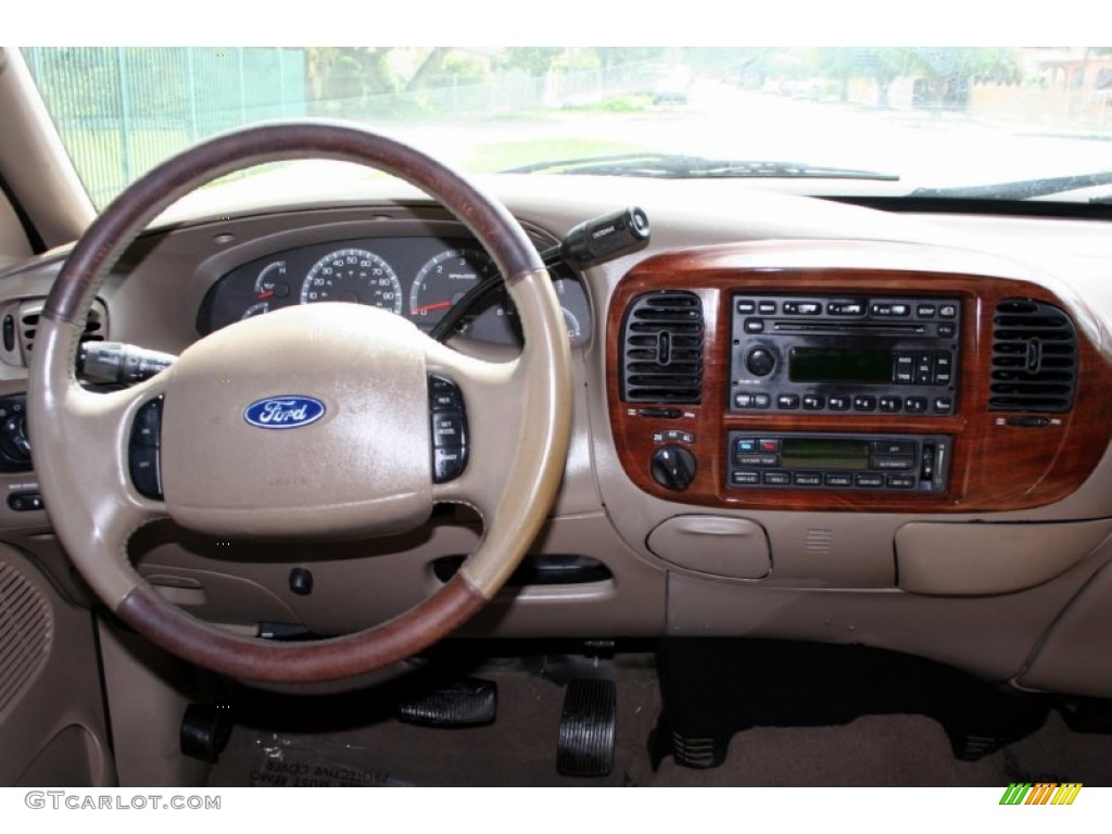 2003 F150 King Ranch SuperCrew 4x4 - Oxford White / Castano Brown Leather photo #71