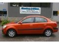 Sunset Orange - Rio LX Sedan Photo No. 2