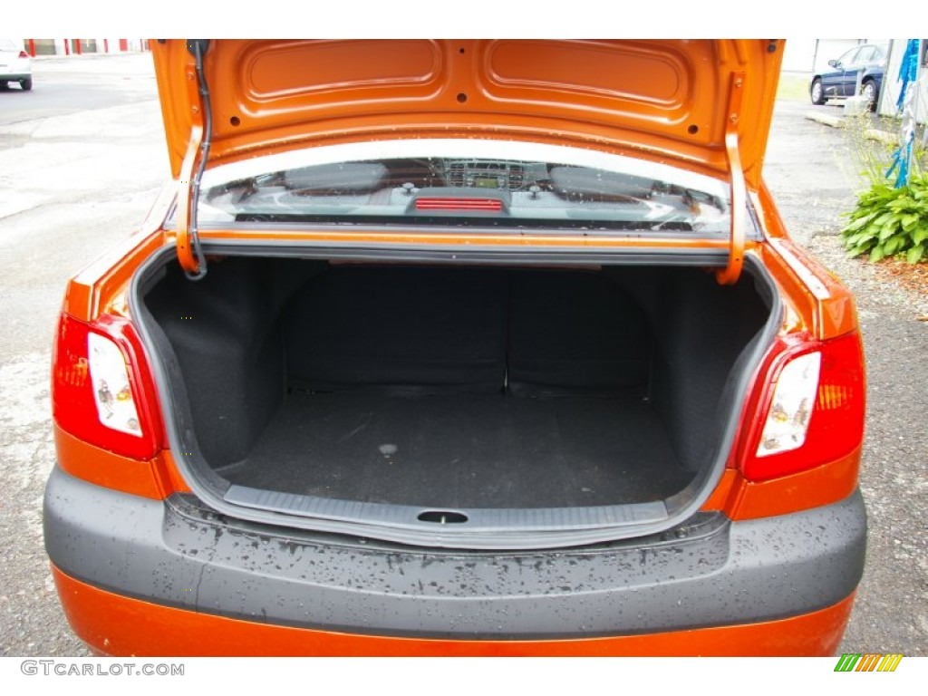 2009 Kia Rio LX Sedan Trunk Photo #52359432