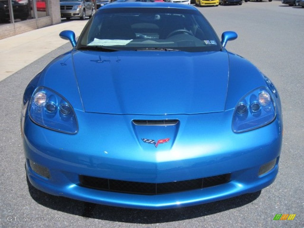 Jetstream Blue Tintcoat Metallic 2011 Chevrolet Corvette Grand Sport Coupe Exterior Photo #52359714