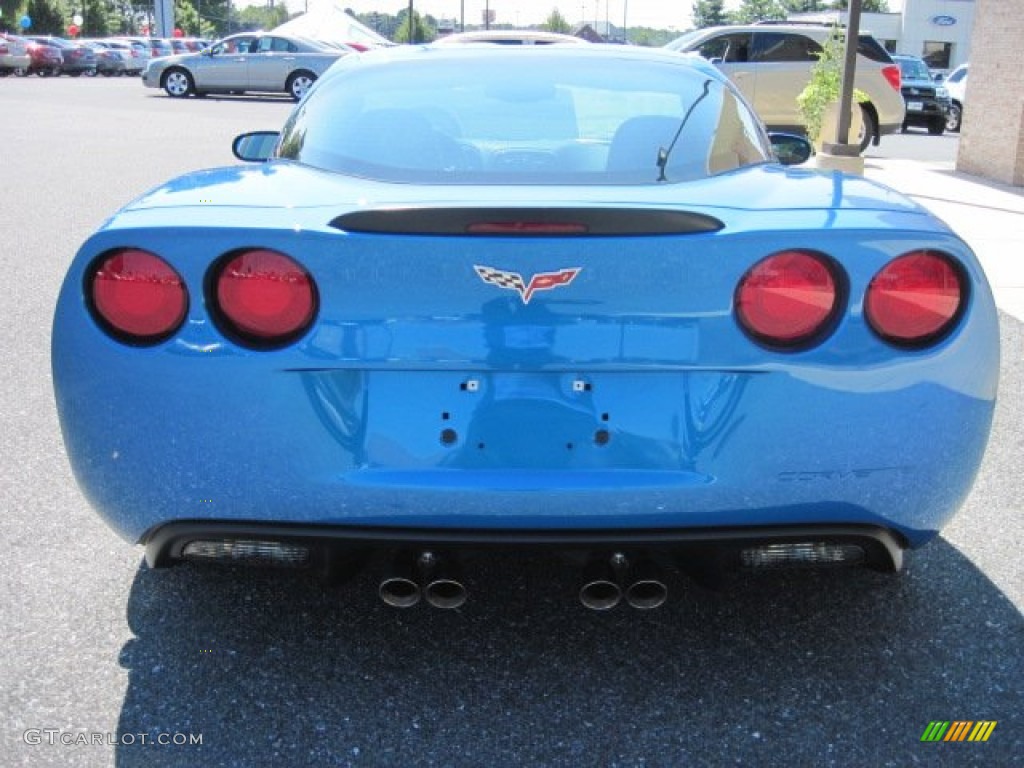 2011 Corvette Grand Sport Coupe - Jetstream Blue Tintcoat Metallic / Ebony Black photo #9