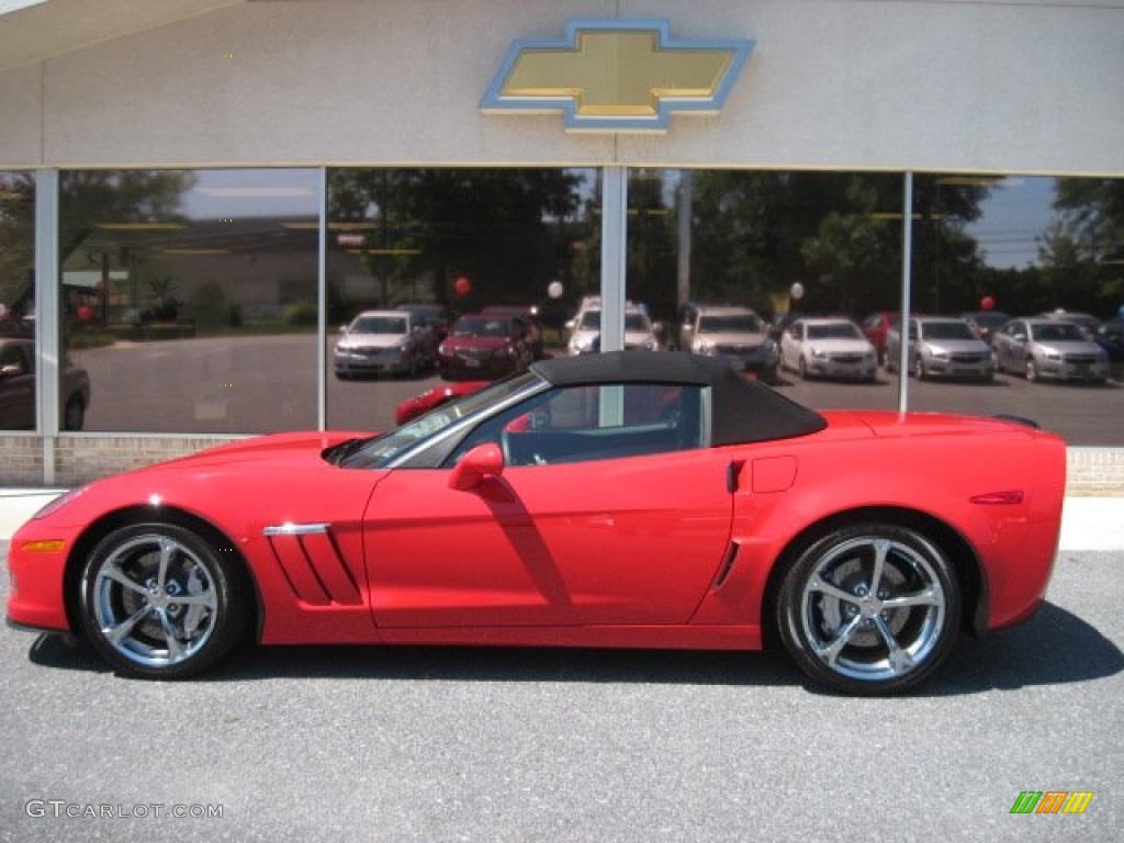Torch Red 2011 Chevrolet Corvette Grand Sport Convertible Exterior Photo #52359774