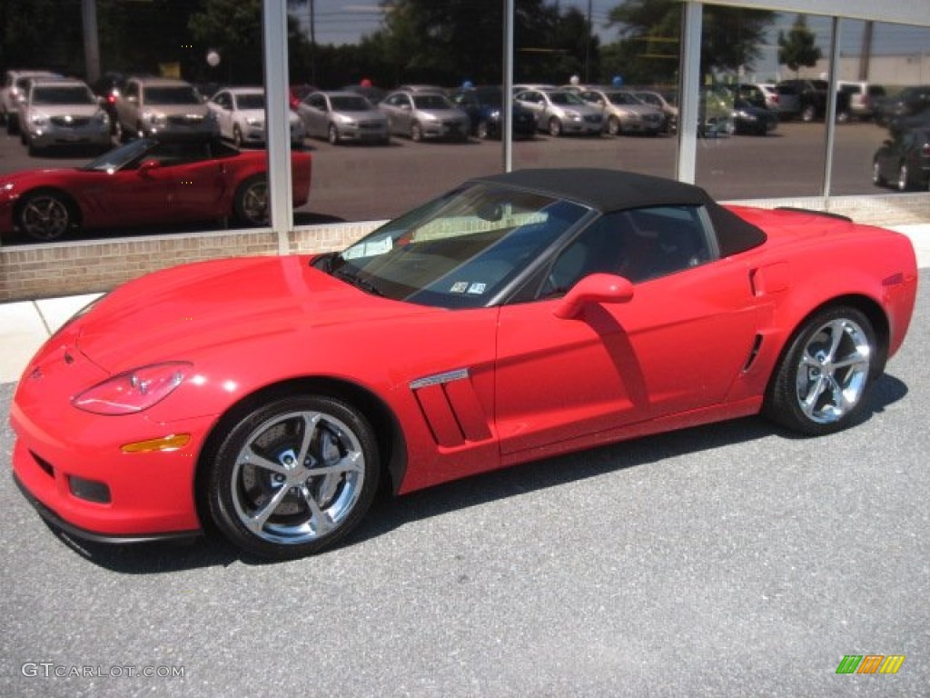 Torch Red 2011 Chevrolet Corvette Grand Sport Convertible Exterior Photo #52359780