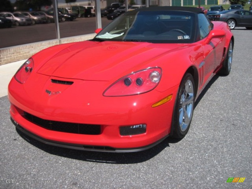 Torch Red 2011 Chevrolet Corvette Grand Sport Convertible Exterior Photo #52359786