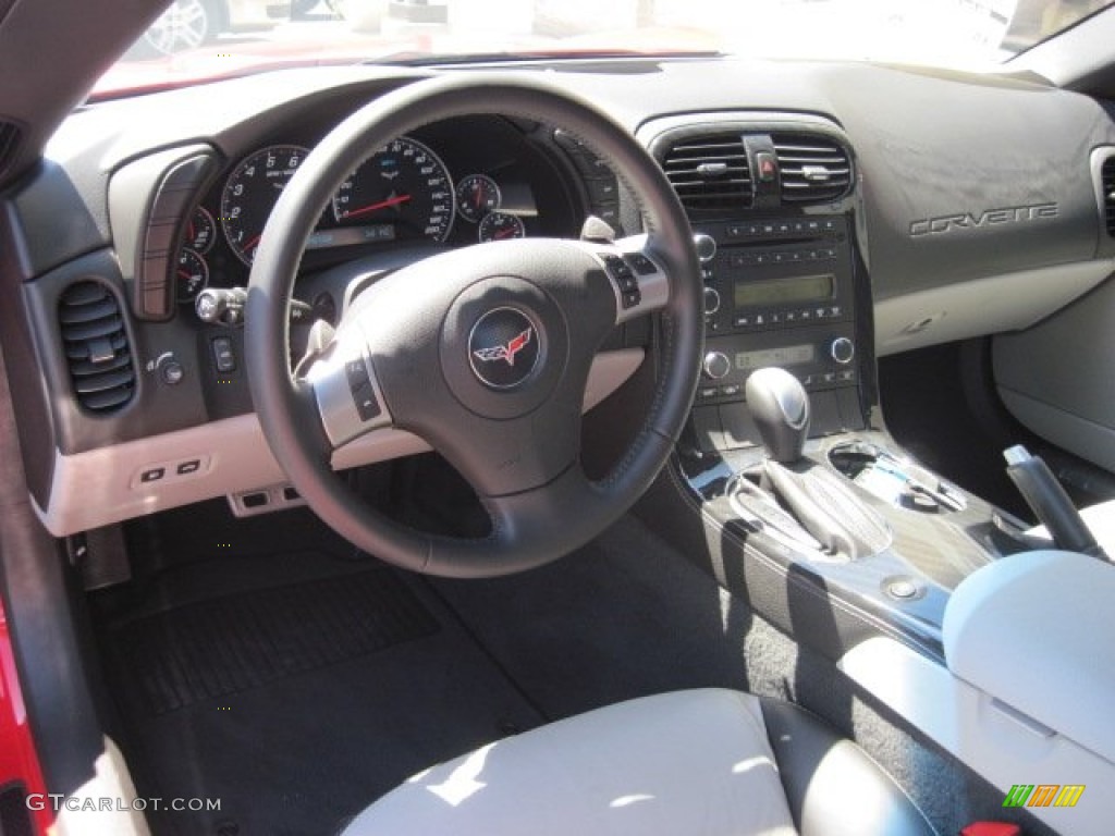 2011 Chevrolet Corvette Grand Sport Convertible Titanium Gray Dashboard Photo #52359828