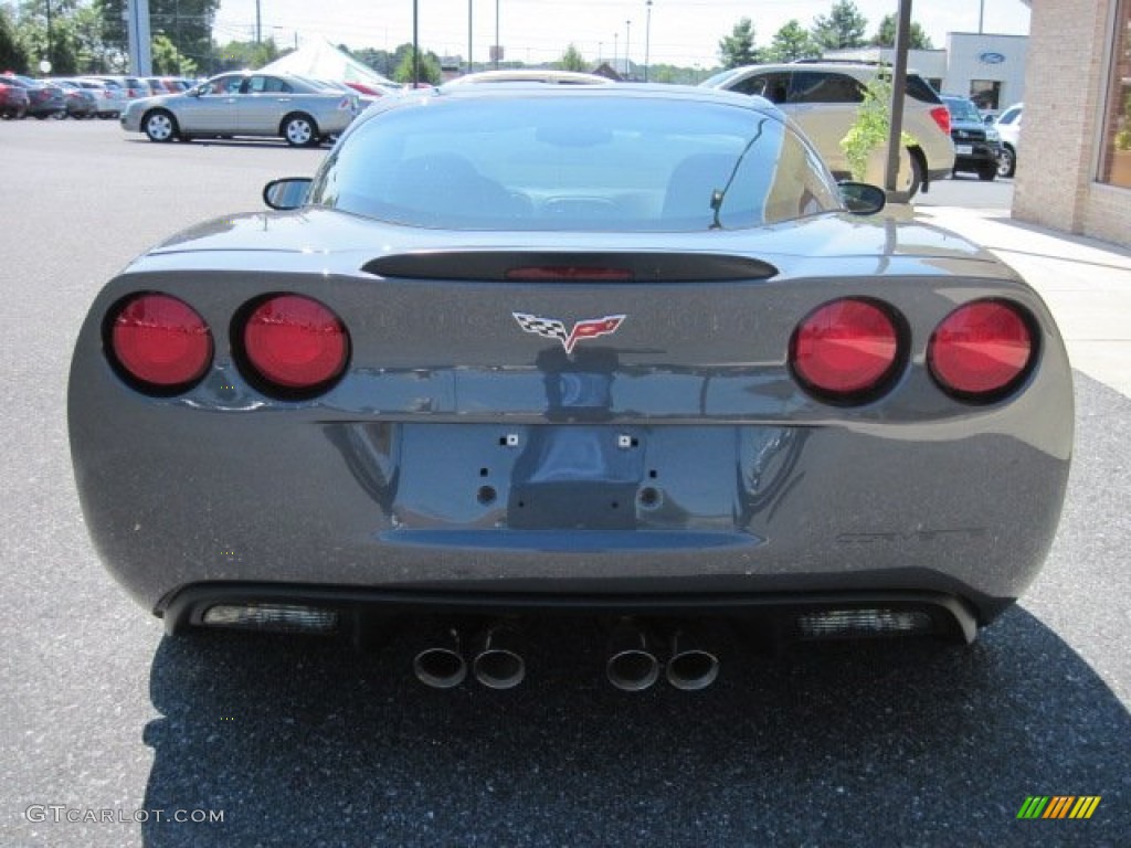 2011 Corvette Grand Sport Coupe - Cyber Gray Metallic / Ebony Black photo #10