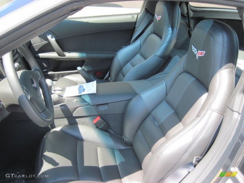 2011 Corvette Grand Sport Coupe - Cyber Gray Metallic / Ebony Black photo #11