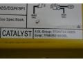 2007 Ford Ranger Sport Regular Cab 4x4 Info Tag