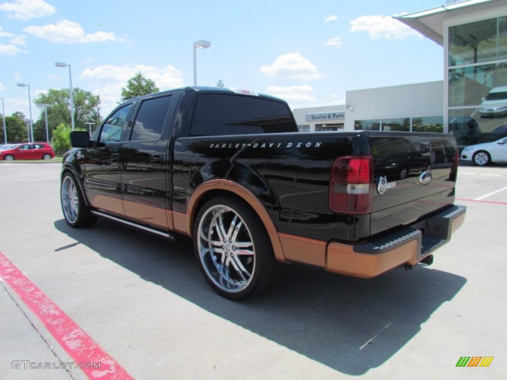 2008 F150 Harley-Davidson SuperCrew - Black/Vintage Copper / Black/Dusted Copper photo #3