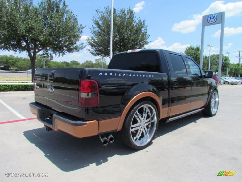 Black/Vintage Copper 2008 Ford F150 Harley-Davidson SuperCrew Exterior Photo #52362427