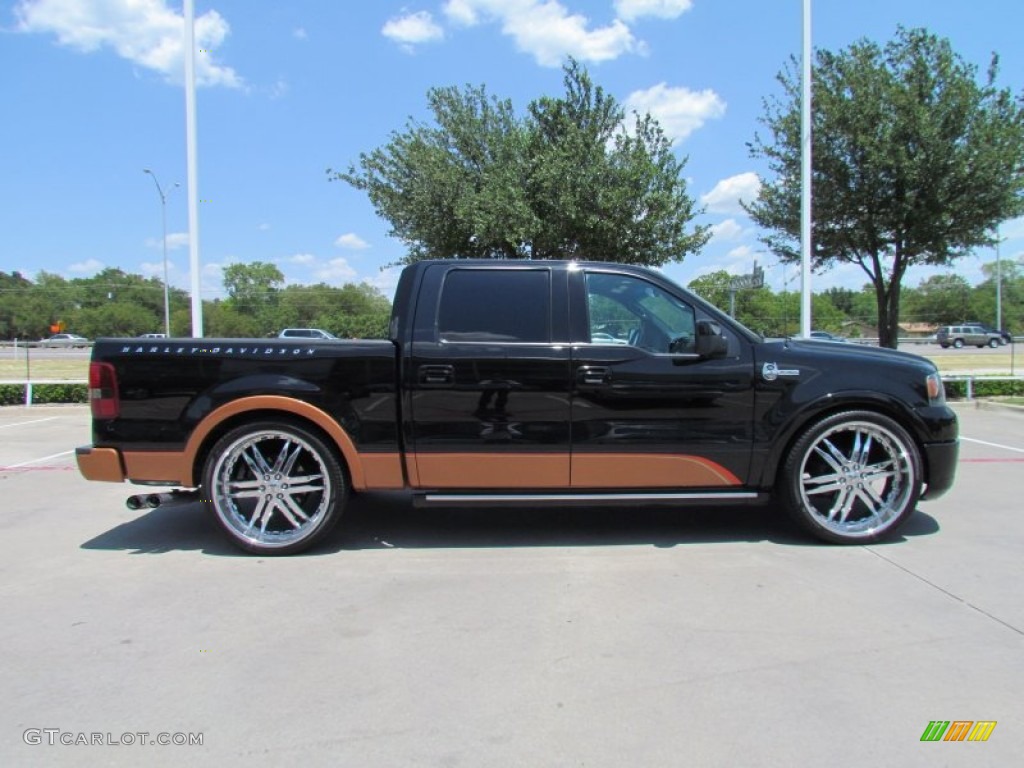 Black/Vintage Copper 2008 Ford F150 Harley-Davidson SuperCrew Exterior Photo #52362442