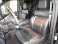 Black/Dusted Copper 2008 Ford F150 Harley-Davidson SuperCrew Interior Color