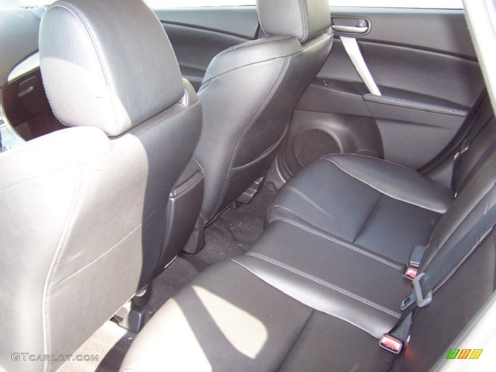 Black Interior 2010 Mazda MAZDA3 s Grand Touring 5 Door Photo #52363003