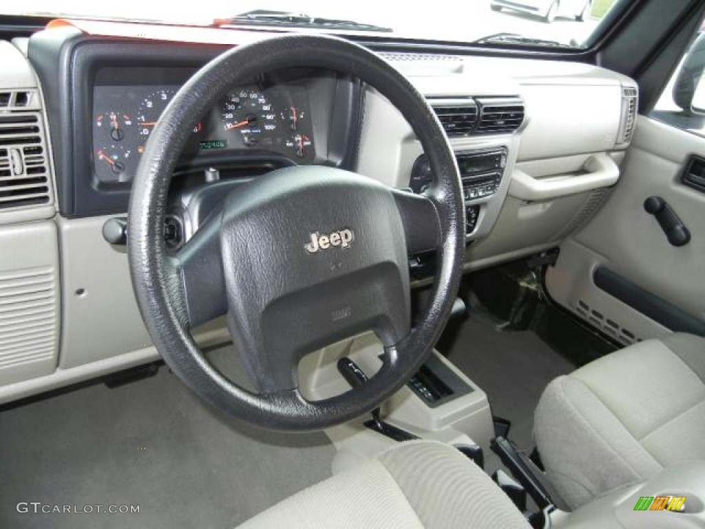 2006 Wrangler X 4x4 - Jeep Green Metallic / Khaki photo #15