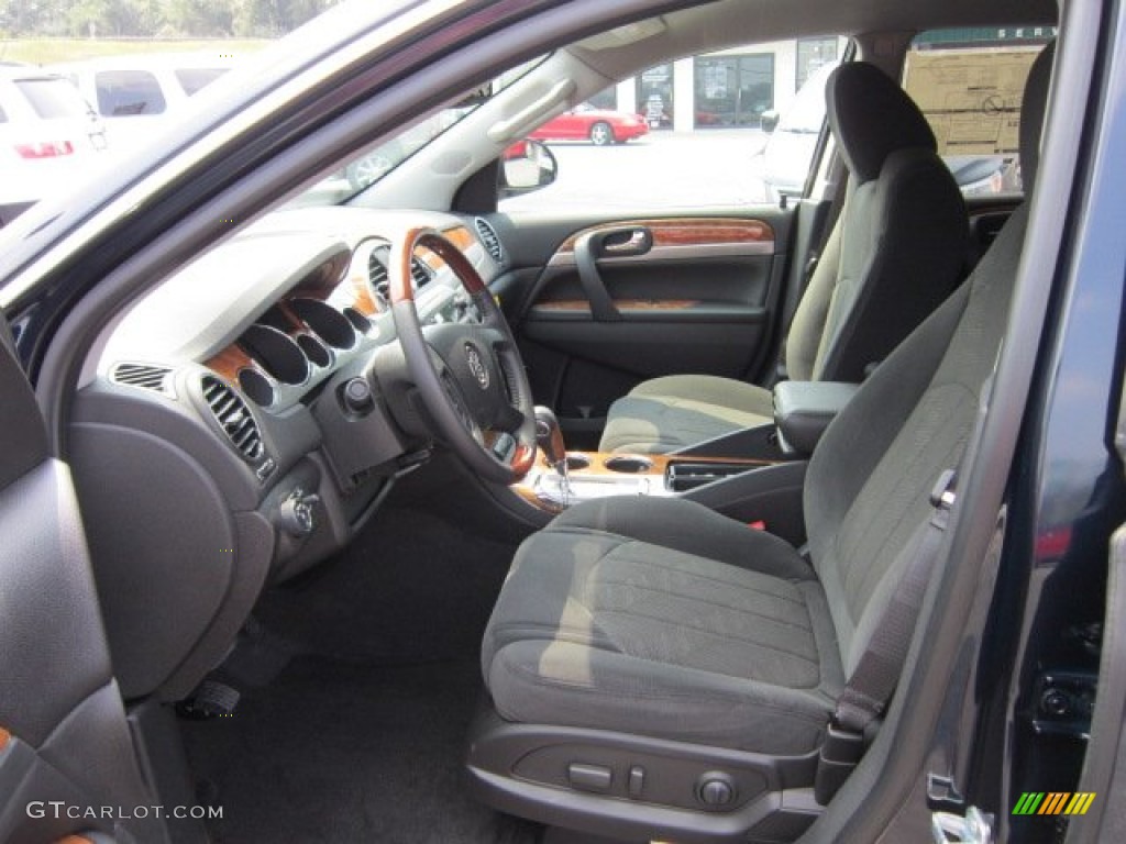 Ebony Interior 2012 Buick Enclave AWD Photo #52363720