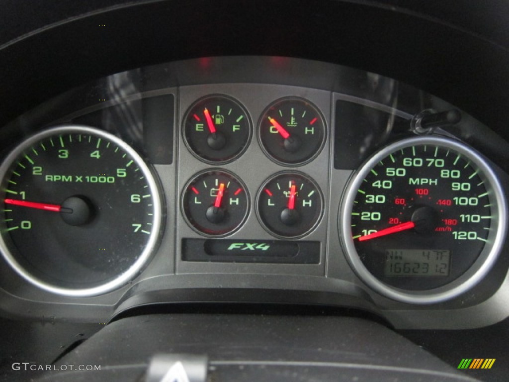 2005 F150 FX4 SuperCab 4x4 - Bright Red / Black photo #3