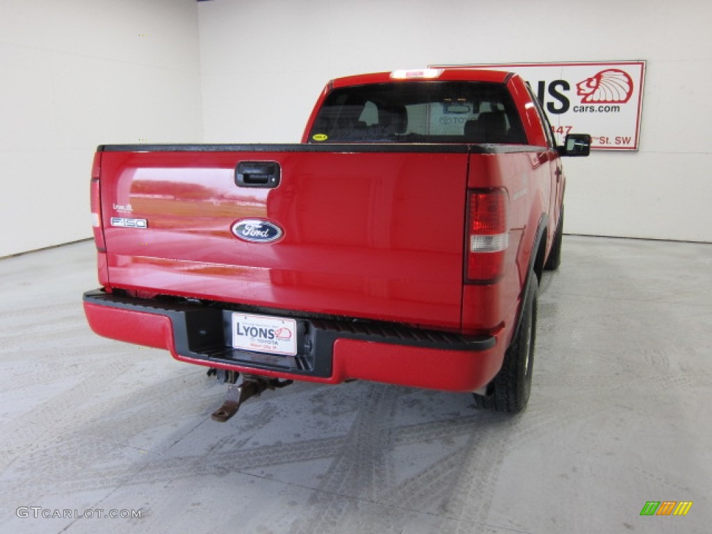 2005 F150 FX4 SuperCab 4x4 - Bright Red / Black photo #15