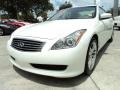 2009 Moonlight White Infiniti G 37 Coupe  photo #14