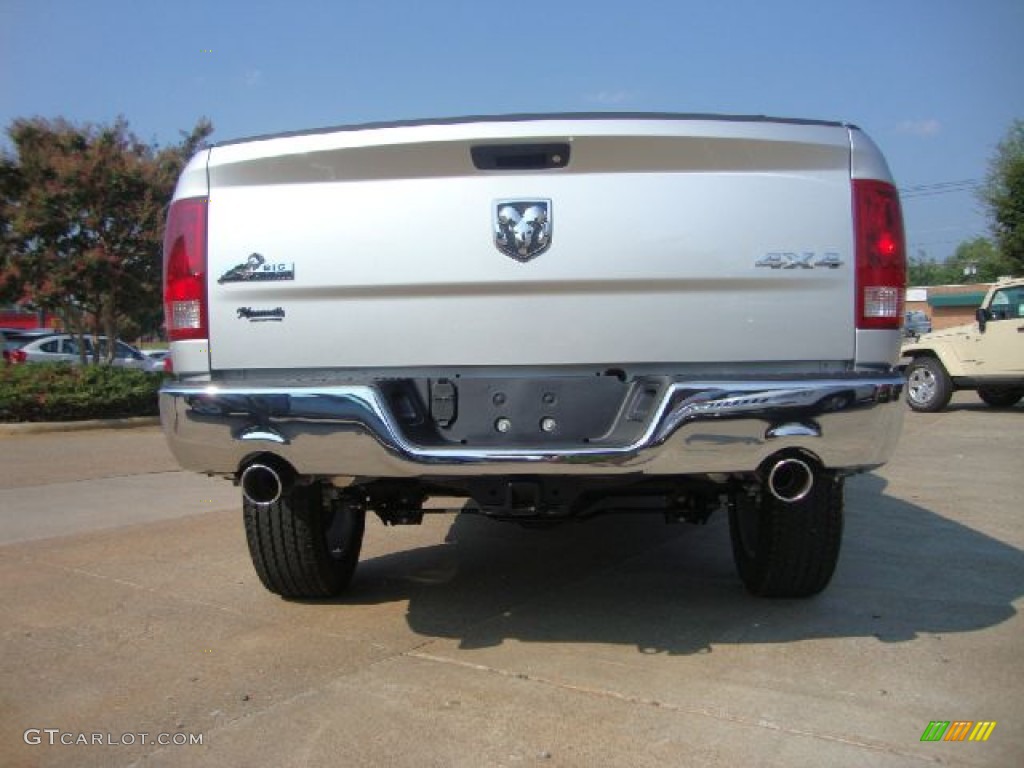 2011 Ram 1500 Big Horn Quad Cab 4x4 - Bright Silver Metallic / Dark Slate Gray/Medium Graystone photo #4